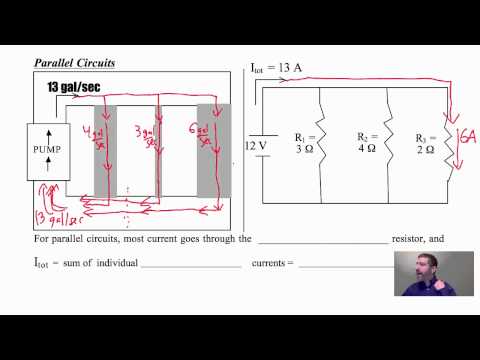 18.08 Circuit Basics-Currents in Parallel