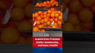 Almanyada Piyasada Zehirli Mandalina, Portakal Paniği