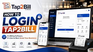 How to Login Tap2Bill Software in Tamil #tap2bill