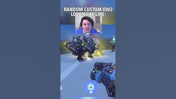 Overwatch 2 Custom Lobbies Be Like: #shorts #overwatch2