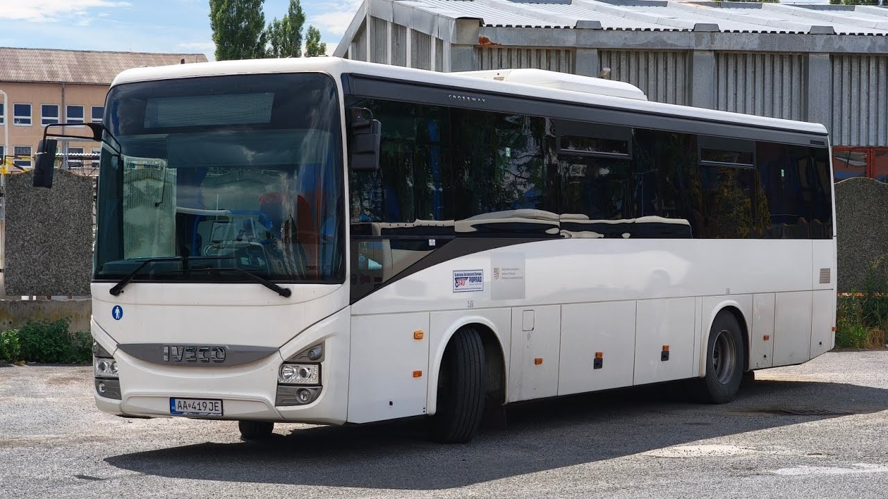 Iveco Crossway Line 10,8M • AA-419JE • SAD Poprad | RAD Prešovský kraj