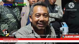 Ketua Forum Diduga Dikeroyok LSM Sasaka Nusantara,Ratusan Anggota BKD Dateng ke Polres Lombok Tengah