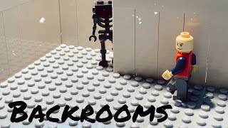 Лего анимация Закулисье / Backrooms Lego animation. (1 серия)