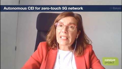 Catalyst Project   Autonomous CEI for ZeroTouch 5G Network Telefónica