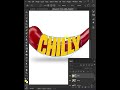 Chilly Warp Text Effect in Photoshop | @zainify Design |