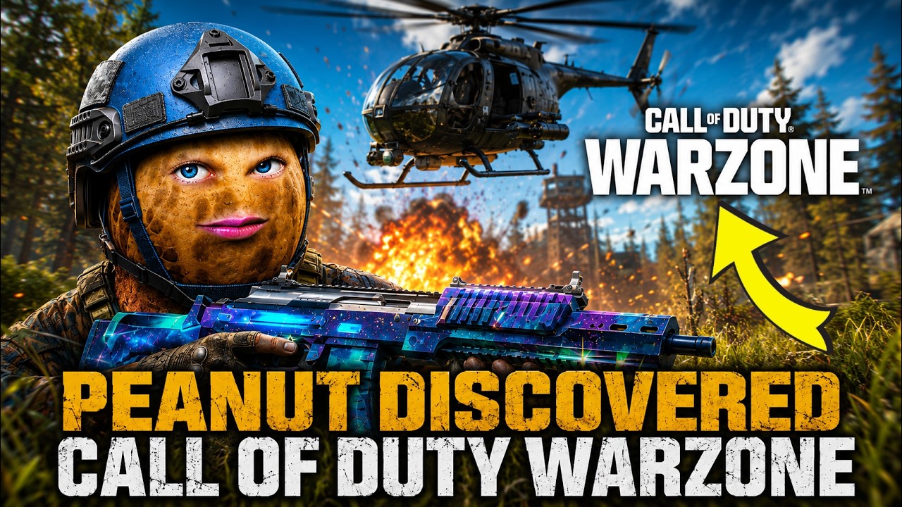 PEANUT TRIED NEW CALL OF DUTY WARZONE (PvP GAMEPLAY)