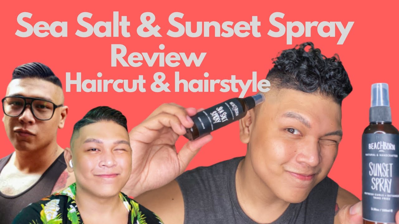 Natural Curly Hair for Men + Beachborn Sea salt and Sunset Spray Review