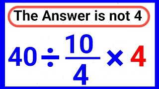 Maybe 1 in 10 people Can Solve This Math problem?
