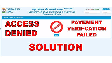🚫Driving license payment verification failed? 🚫Access Denied?