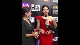 Gorgeous Rashmika Mandanna Super Excited On Being Nominated For Best Actress Siima 2021