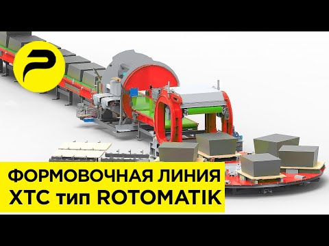 Автоматическая Формовочная Линия ХТС - Формовочная карусель ROTOMATIK от TRANSTEK-РУСЛИТТЕХ