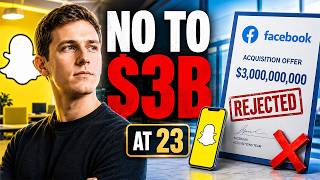 Snapchat Turned Down $3 Billion From Facebook at 23 Years Old — Was Evan Spiegel Right