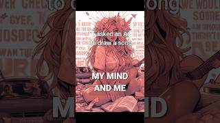 I asked an AI to draw the song My mind and me from Selena Gomez
