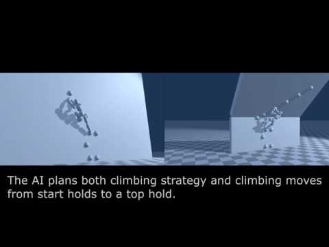 SIGGRAPH 2017 Climbing AI (teaser)