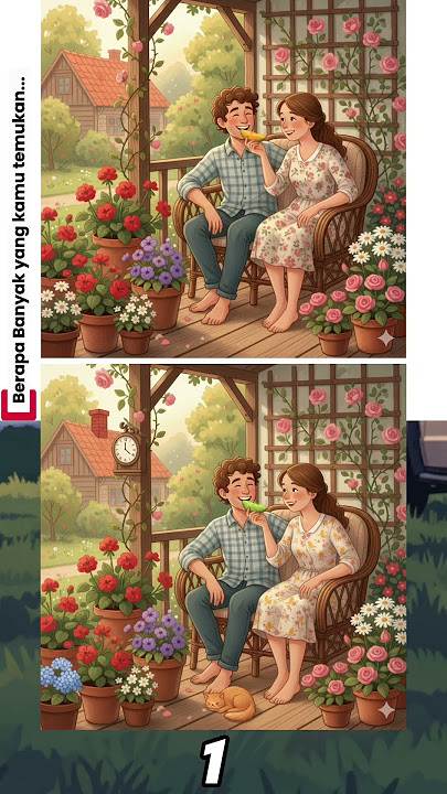 Game Perbedaan Gambar : Damai Berdua denganmu #gameseru #kuistebakgambar #testiq #fyp #cinta