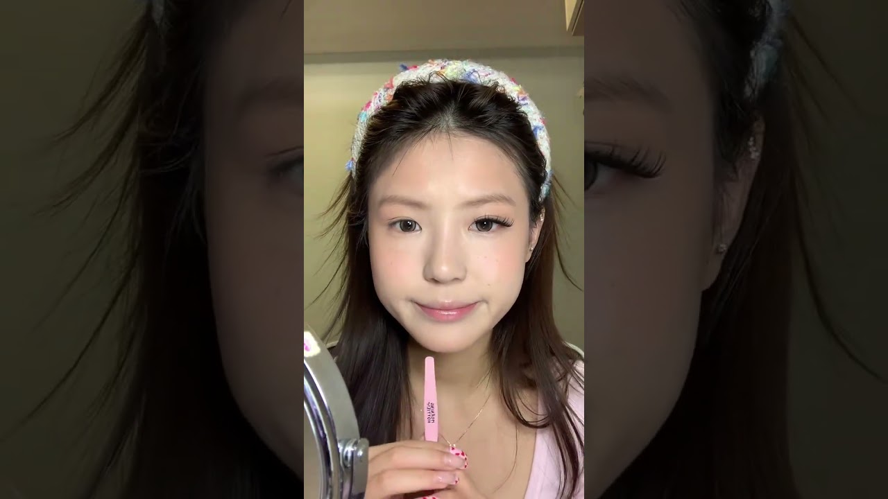 Quick & Easy 6-Minute Pink Asian Makeup for Beginners