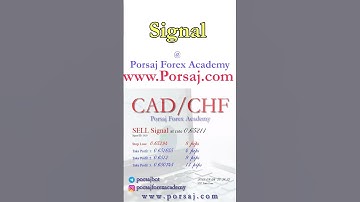 CADCHF Forex Signal! - Today Analysis