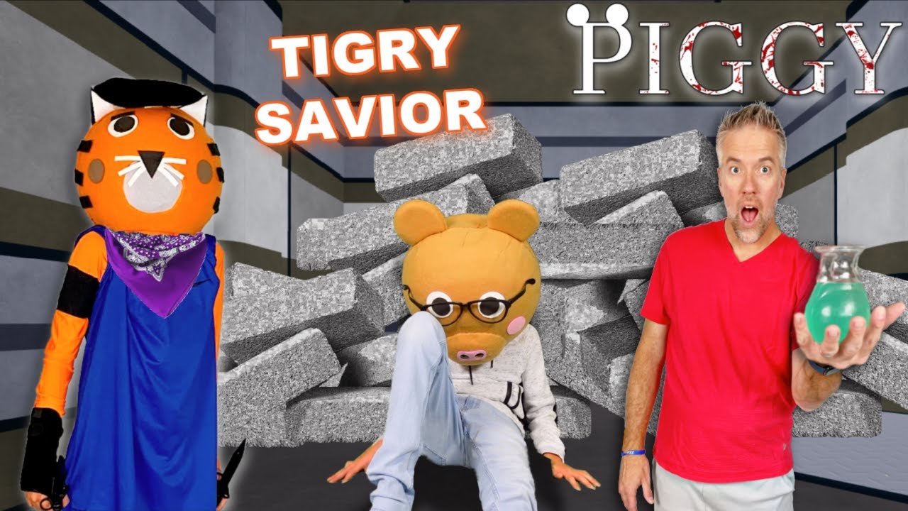 PIGGY LAB IN REAL LIFE TIGRY SAVIOR MODE CUTSCENE YouTube Piggy lab in real life tigry savior mode cutscene youtube