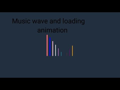 Loading wave effect in css