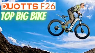 DUOTTS F26 2024 UPGRADE - BIG EBIKE, BIG POWER, BIG FUN - FULL TEST - 4K