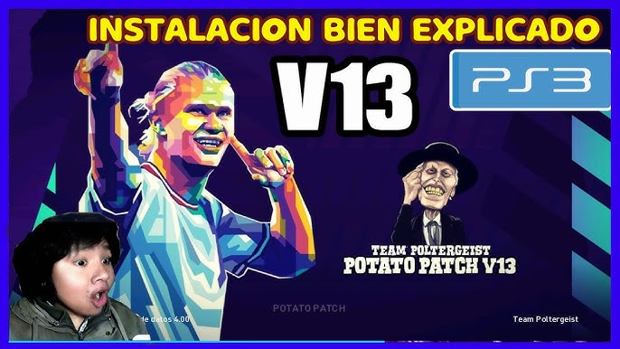 eFOOTBALL PES 2023 (ATUALIZADO MAIO) Potato Patch V12.1 Ps3 Pkg - EspacyPkg  - Os Melhores jogos de Ps3 em Pkg