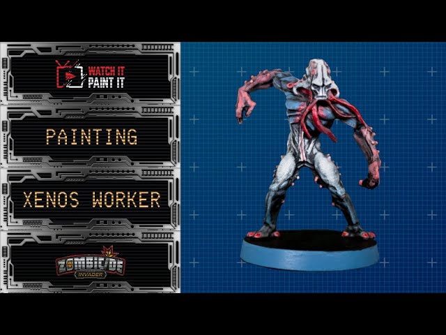 TANK XENO MINIATURE ZOMBICIDE INVADER G188 TANK XENO MINIATURE ZOMBICIDE INVADER G188