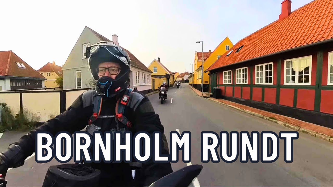 Bornholm i efterårssol | MC-weekend - YouTube