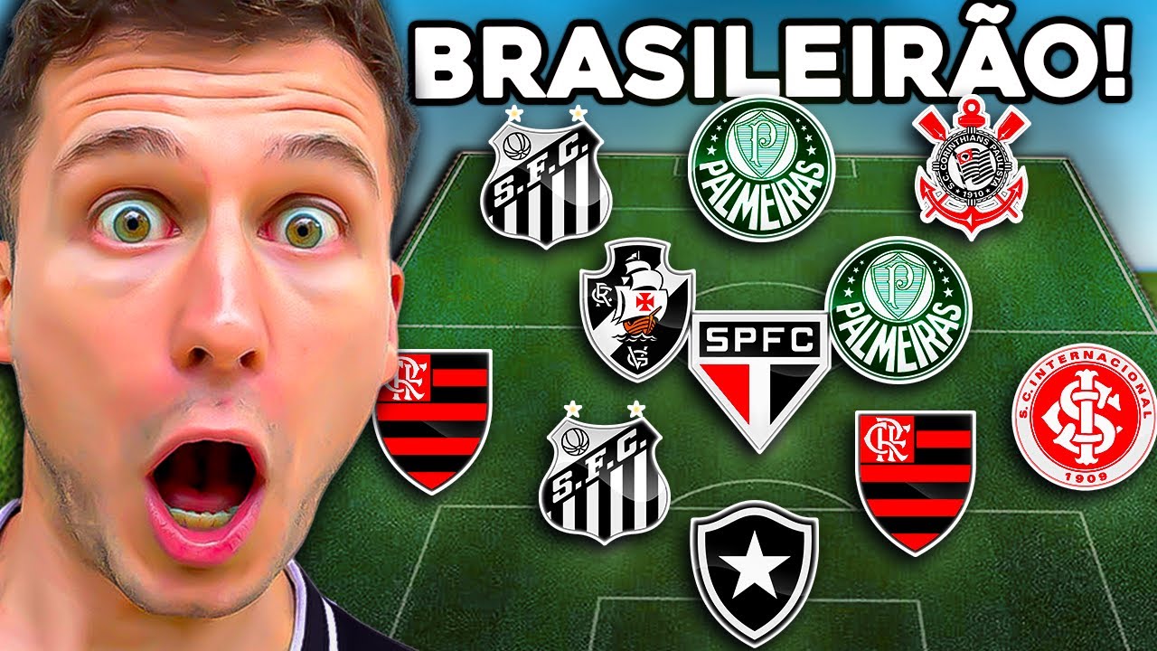 MONTEI UM TIME SÓ COM JOGADOR DO BRASILEIRÃO NO EA FC 🔥 ULTIMATE TEAM BRASIL