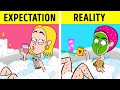 FUNNIEST AWKWARD STORIES AND FAILS || Relatable Daily Situations for everybody by 123 GO! Animated