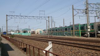 スイッチャー（NO.2） + E231系 / E653系H-202編成 #構内試運転 / 