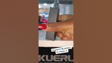 Fingerprint Lock #security #securitysolutions #padlock #insecuretimes #biometric #keyless