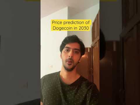 Price Prediction Of Dogecoin In 2030 #dogecoin #cryptocurrency #indiacryptocurrency