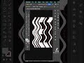 How to create an editable MELT effect in Adobe Illustrator 🖤 #tutorial #graphicdesign #logo #art