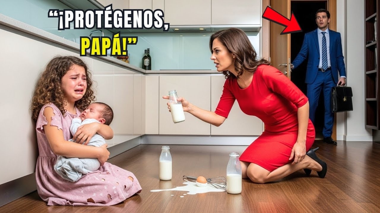 Niña de 9 años Maltratada por su Madrastra, lo que Descubrió su Padre lo Cambió Todo…