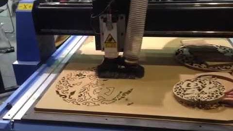 Redsail cnc router M-1325 working video