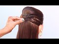 romantic hairstyle for open hair | puff hairstyle | open hair hairstyle | new hairstyle | hairstyle