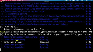 0072 16 ApiGW and Eureka Server Docker Containers