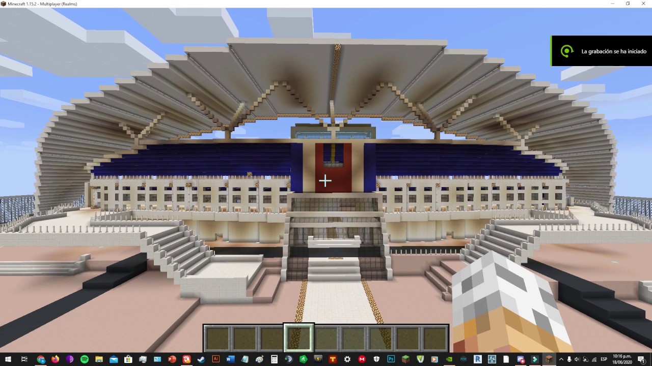 Estadio Nacional de Costa Rica en Minecraft YouTube