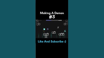 Making A Demon 3  #geometrydash #gdupdate #dash #gdshorts #gd #gaming #geometry #edit