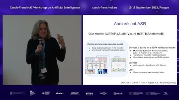 CZ-FR-AI 2022 | Day 2: Cordelia Schmid (Inria): "Large-scale Learning from Multimodal Videos"