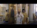 Прямая трансляция | Божественная Литургия. Митрополит Иларион | 21.06.2020