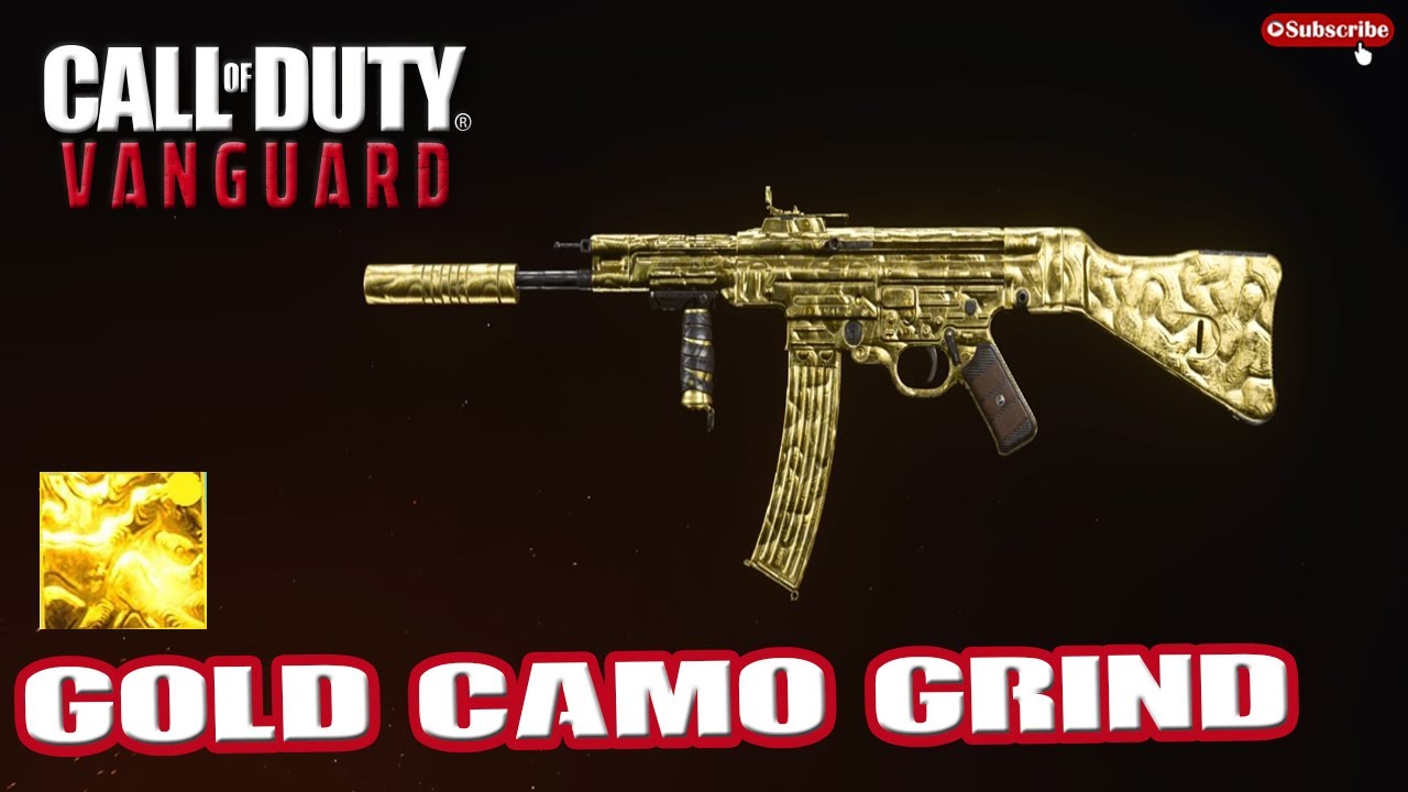 Call Of Duty: Vanguard - Gold Camo Grind