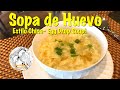 Sopa de Huevo estilo Chino - Como hacer Egg Drop Soup - Como hacer Sopa de Huevo