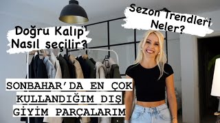 SONBAHAR DIŞ GİYİM PARÇALARIM-SONBAHAR TRENDLERİ NELER?