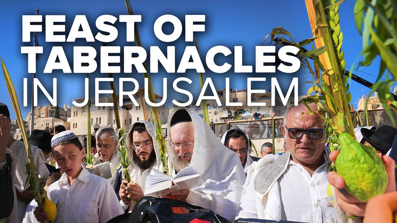 Jews And Christians Celebrate The Feast Of Tabernacles In Jerusalem