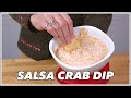Salsa Cream Cheese Crab Dip Recipe - From The Side Of The Fridge