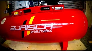 Burisch BT3150T BT390T Air Compressor Review unboxing and setup