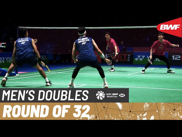 YONEX All England Open 2023 | Alfian/Ardianto (INA) [1] vs. Kang/Seo (KOR) | R32 class=