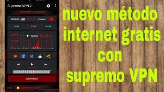 Con esta app podrás tener internet gratis funcional (supremo VPN) screenshot 4