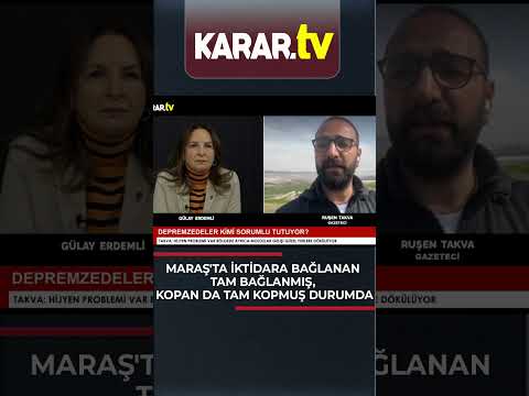 Ruşen Takva: Maraş'ta iktidara bağlanan tam bağlanmış, kopan da tam kopmuş durumda #shorts